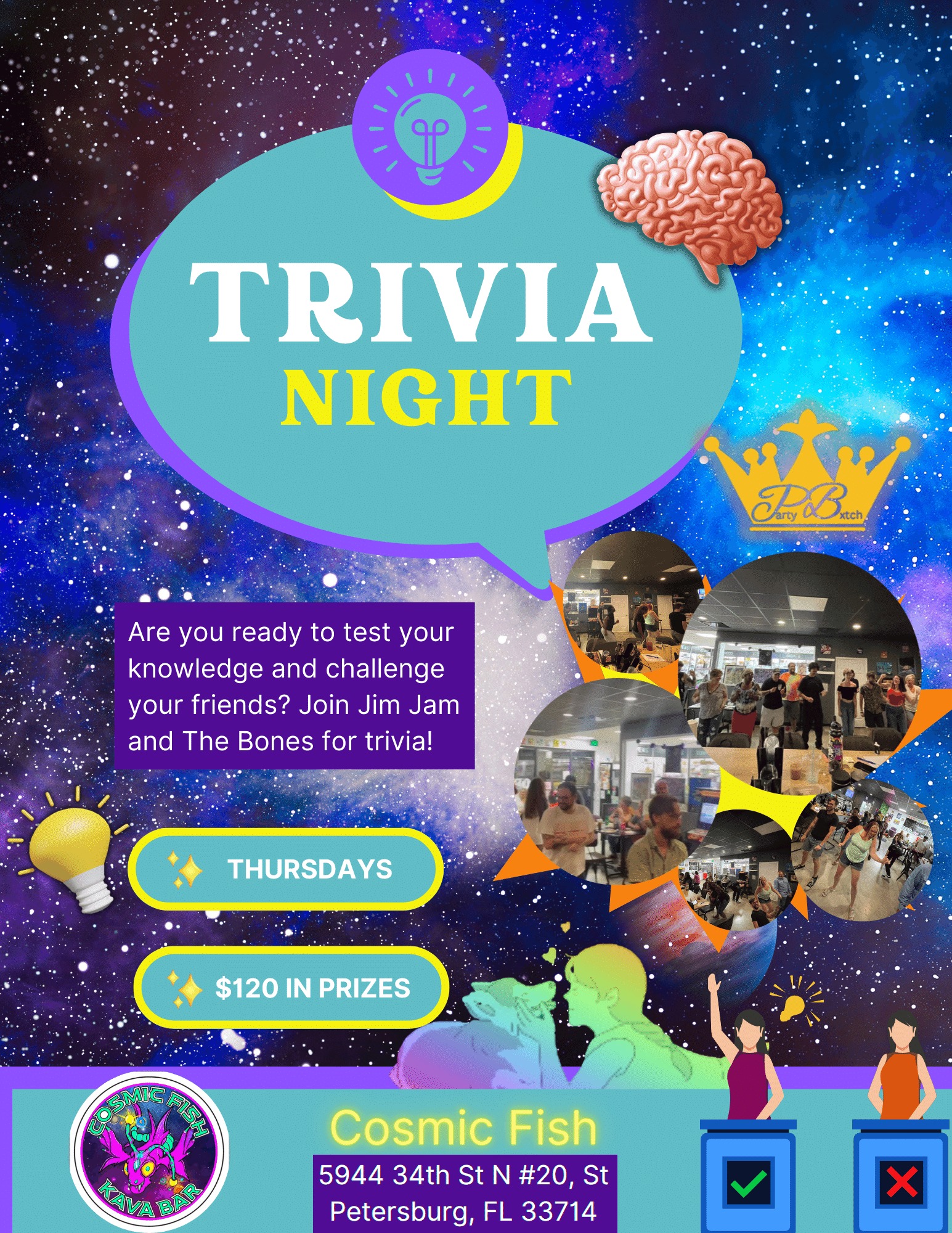 Trivia Night (Thursdays @ 8:30pm)